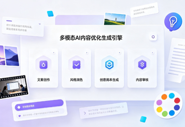 龙海市AI智能内容优化创新 多模态生成技术丰富数字内容创作生态