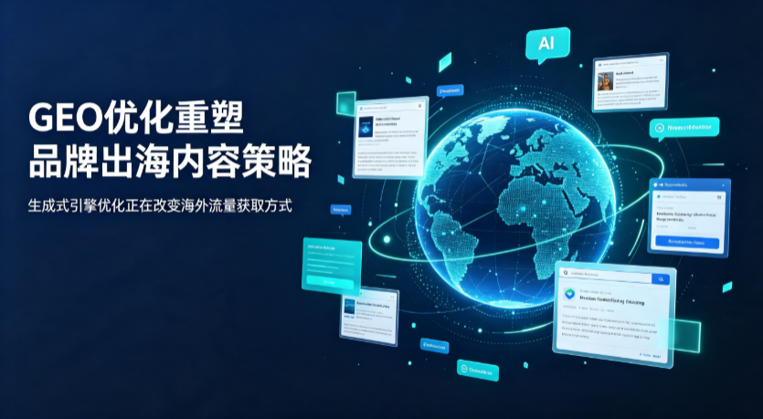 龙海市AI 时代 GEO 兴起，品牌出海内容策略迎来重大调整